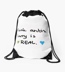 Fuck antis Drawstring Bag