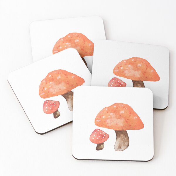 Item preview, cottage core mushrooms designed and sold by peachyasho.