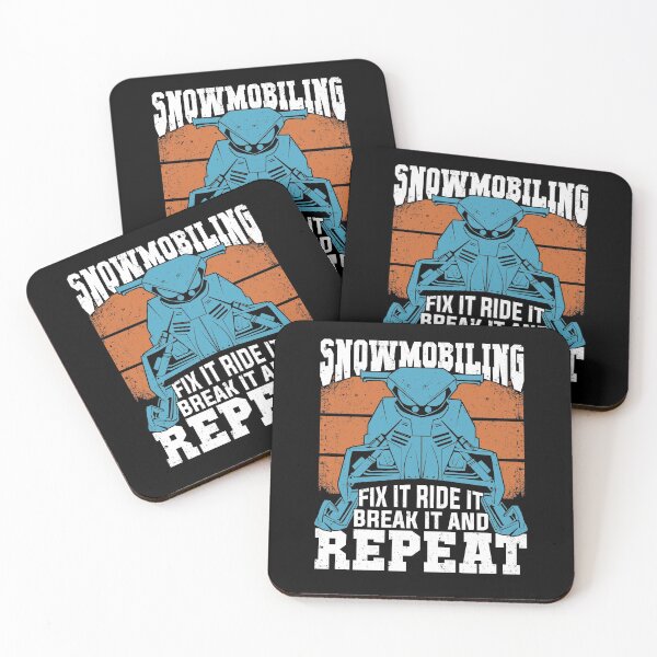 Item preview, Snowmobiling Fix It Ride It Break It And Repeat designed and sold by Marcid95.