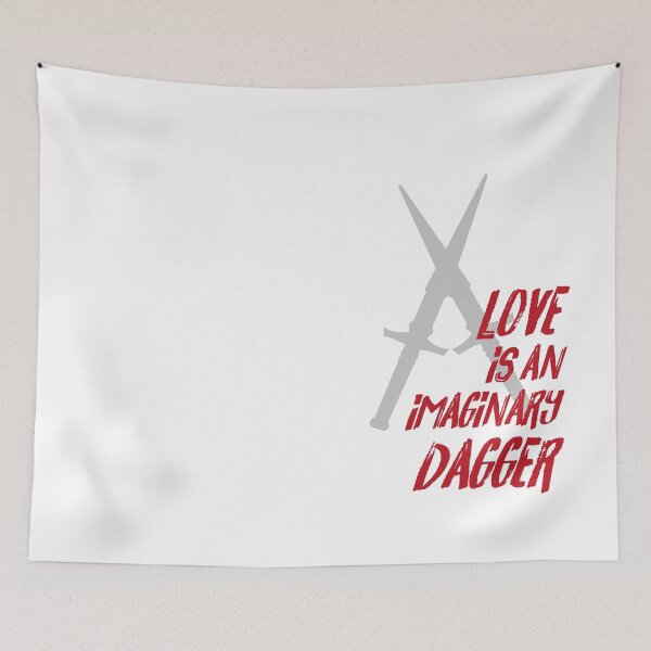 Item preview, Love is an imaginary dagger designed and sold by Free-Cat.