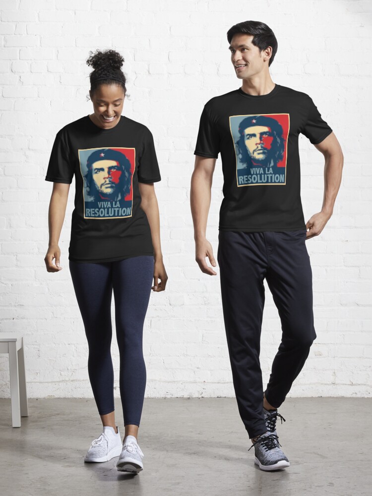 Viva La Resolucion Pixelated Che Guevara T-shirt