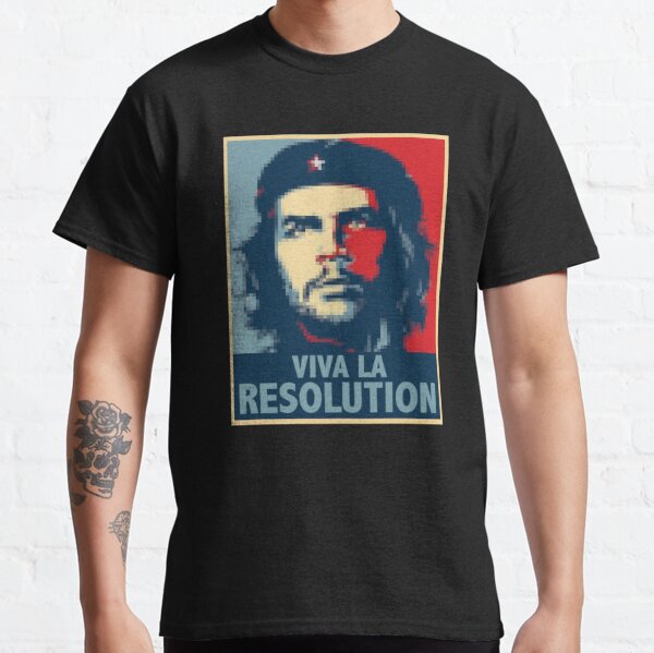 Beans and Briff Funny Che Guevara T-Shirt Men's Tee / White / 2x