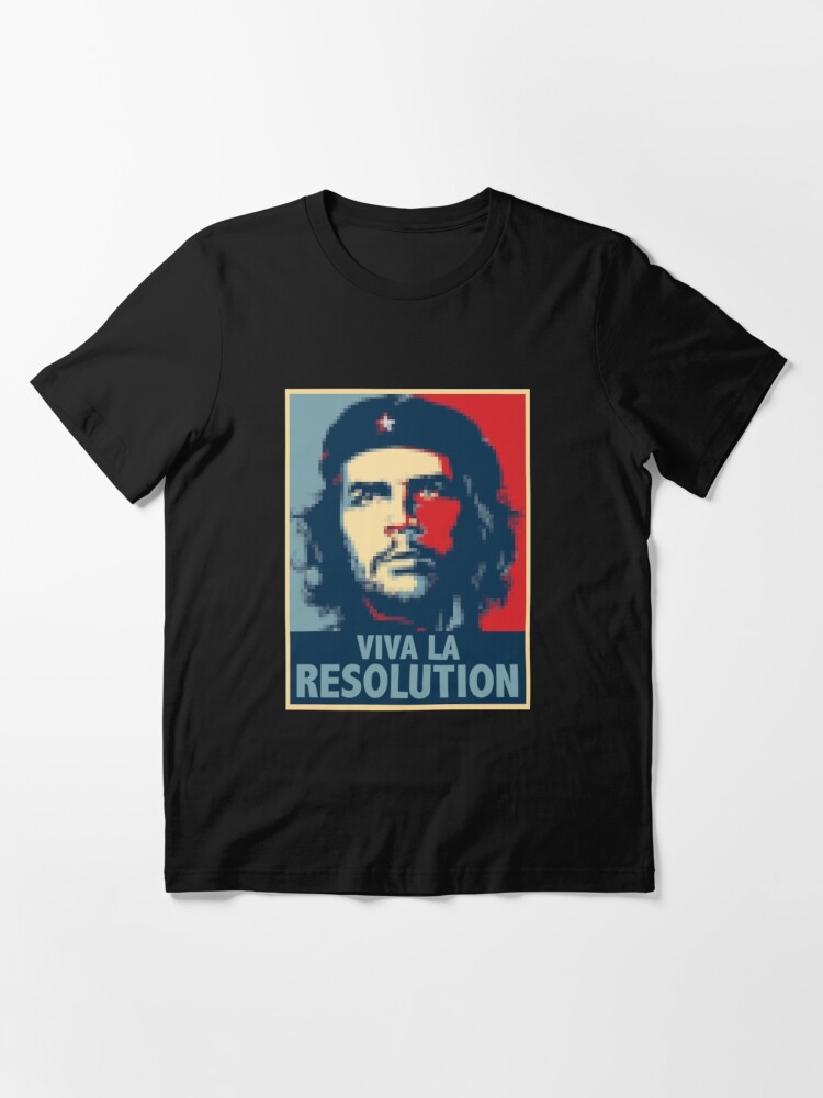 Viva La Resolucion Pixelated Che Guevara T-shirt