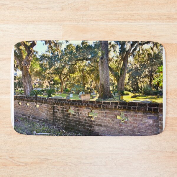 Item preview, Christ Church Cemetery Wall designed and sold by LisaWootenPhoto.