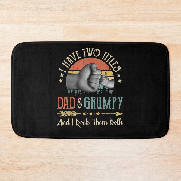 Item preview, Mens I Have Two Titles Dad And Grumpy Vintage For Men Funny designed and sold by zpruby.
