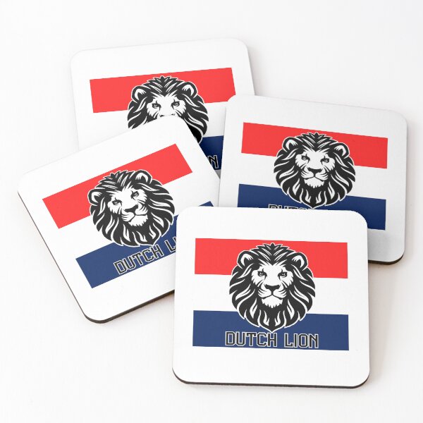 Item preview, Go Holland! - Dutch Lion Flag (Red White Blue) designed and sold by DWDiva.