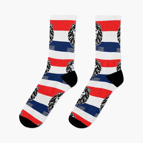 Item preview, Go Holland! - Dutch Lion Flag (Red White Blue) designed and sold by DWDiva.