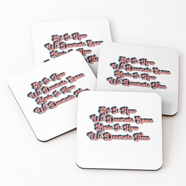 Item preview, Art Is How We Decorate Space Music Is How We Decorate Time  designed and sold by AritraSur.