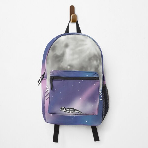 Item preview, I'm over the moon...literally. Astronaut over the moon, Digital illustration designed and sold by AlmightyClaire.