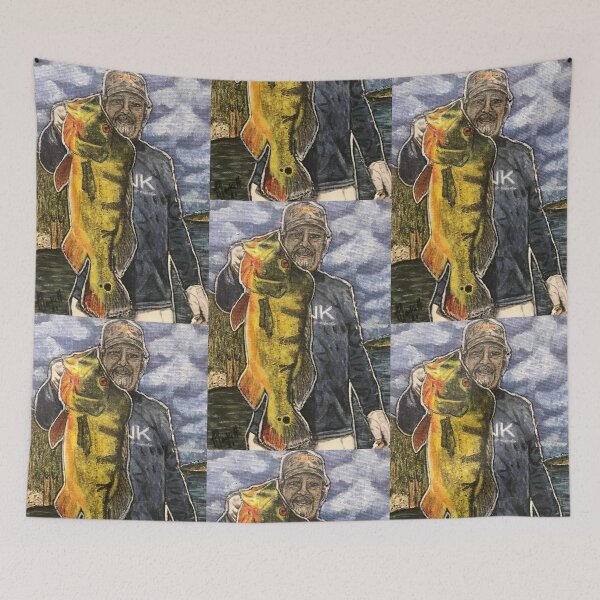 Item preview, Fisherman's big catch  designed and sold by Artladyjen.