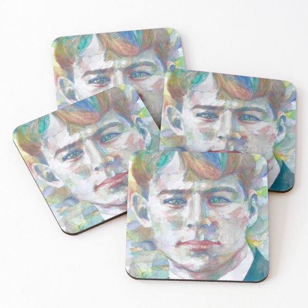 Item preview, SERGEI YESENIN watercolor portrait .1 designed and sold by lautir.