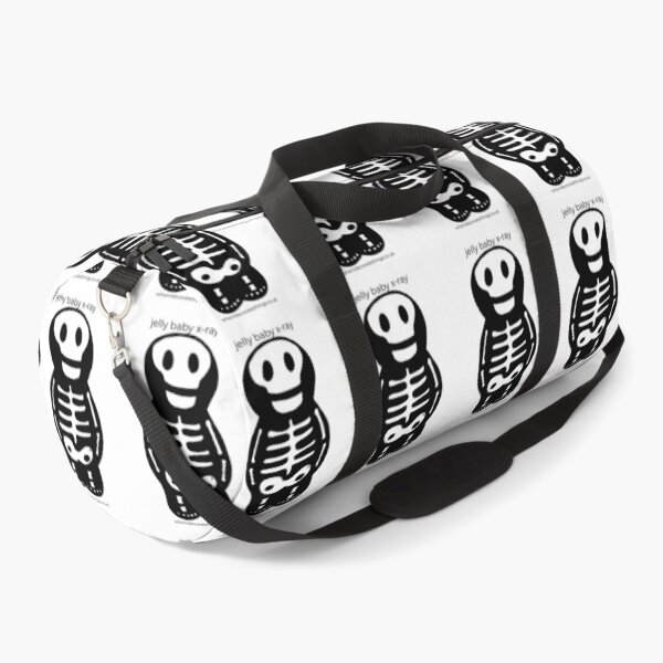 Item preview, Jelly baby X-ray skeleton cartoon  designed and sold by WhenIDecorate.