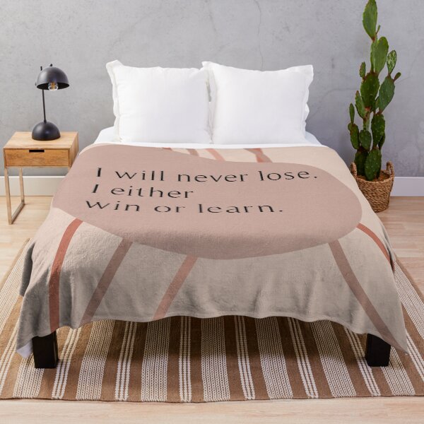 Item preview, I Will Never Lose. I Either Win Or Learn designed and sold by beckahbrooks.