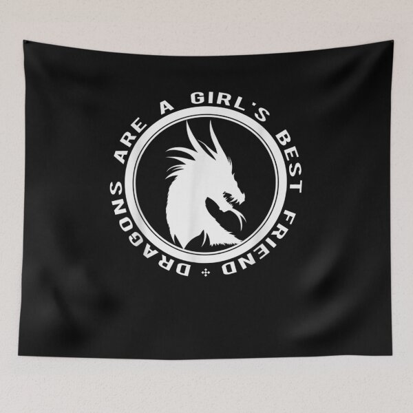 Item preview, Dragons Are A Girl's Best Friend designed and sold by zpruby.