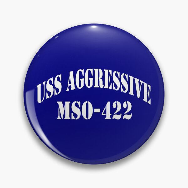Item preview, USS AGGRESSIVE (MSO-422) SHIP'S STORE designed and sold by militarygifts.