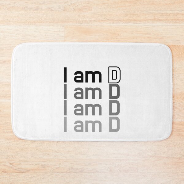 Item preview, I am D designed and sold by SPYG.