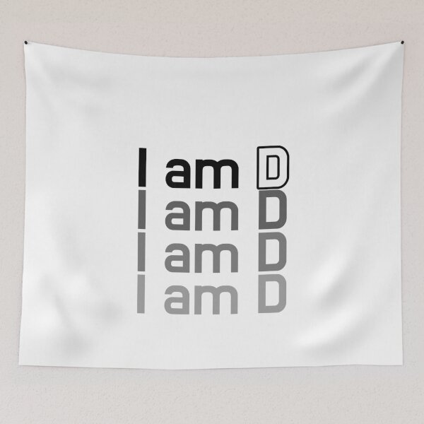 Item preview, I am D designed and sold by SPYG.