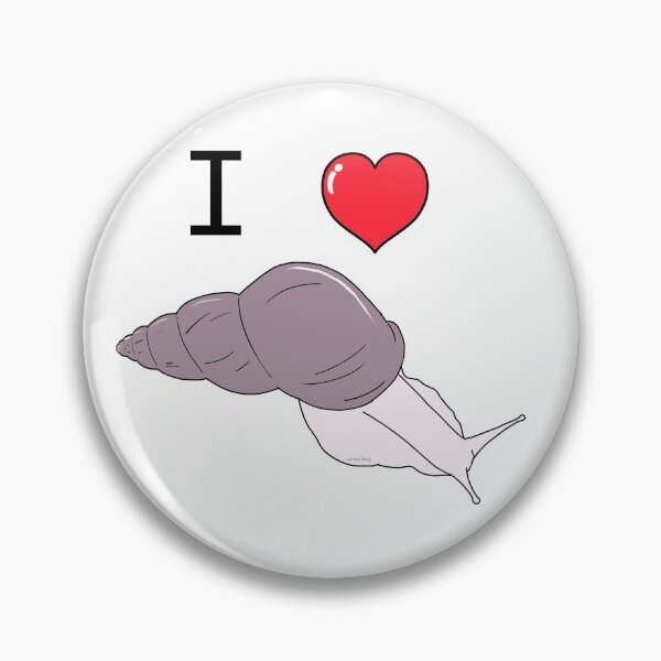 Item preview, I Heart Snails designed and sold by VariousLizards.