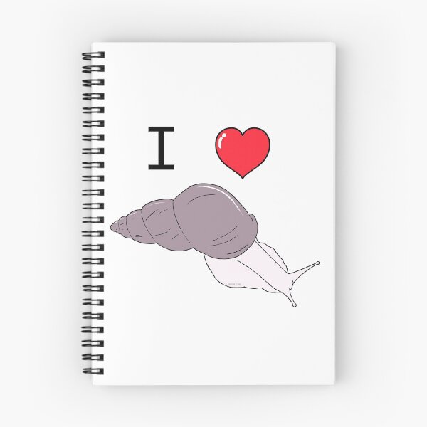 Item preview, I Heart Snails designed and sold by VariousLizards.