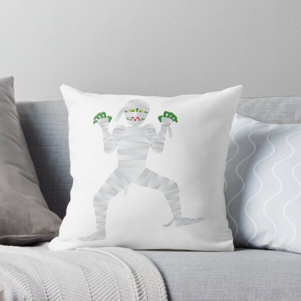 Item preview, Halloween Mummy with Green Fingers Illustration designed and sold by jpldesigns.