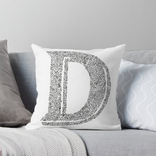 Item preview, Stylized Letter D Art designed and sold by Olivialee14.