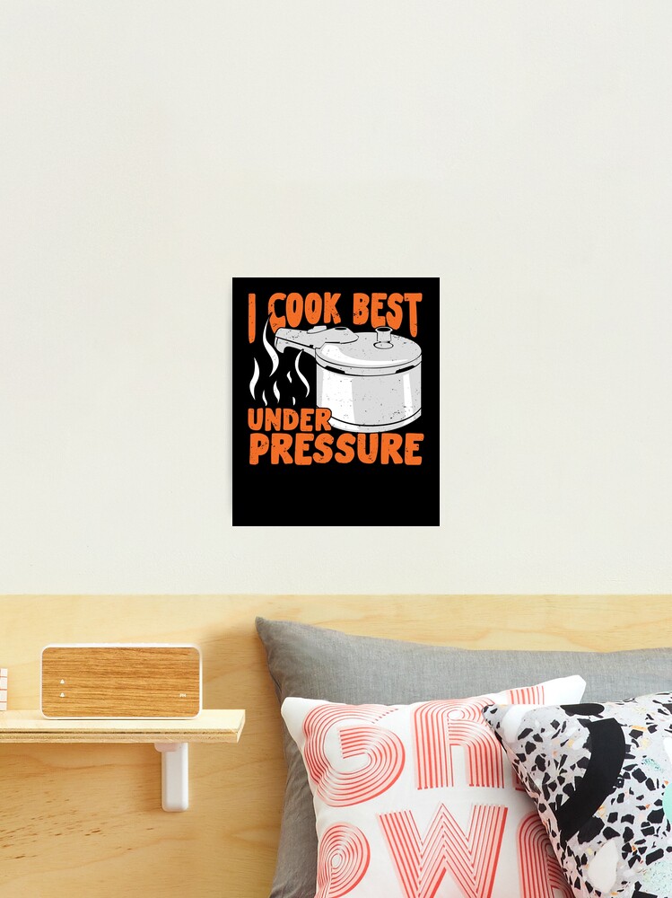 Good Under Pressure Funny Crockpot Slow Cooker Cooking Design Poster for  Sale by tshirtexpressiv