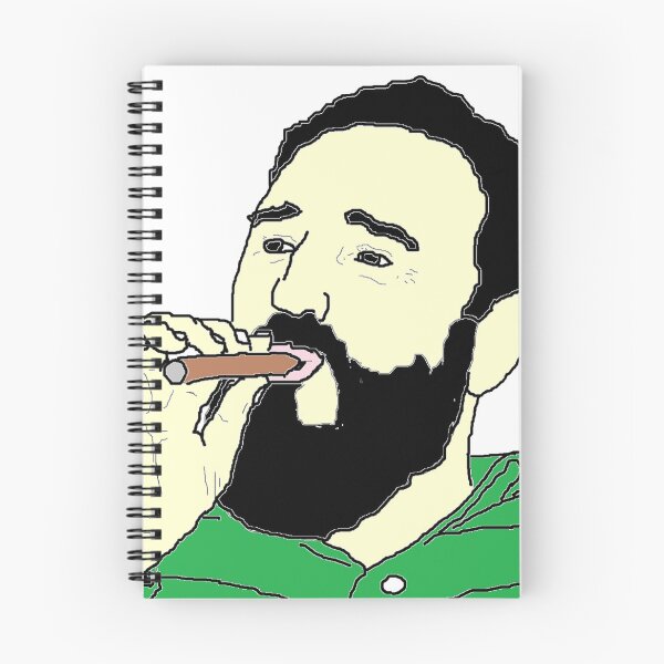 Item preview, Fidel Castro Cigar Print designed and sold by RevolutionInPaint.