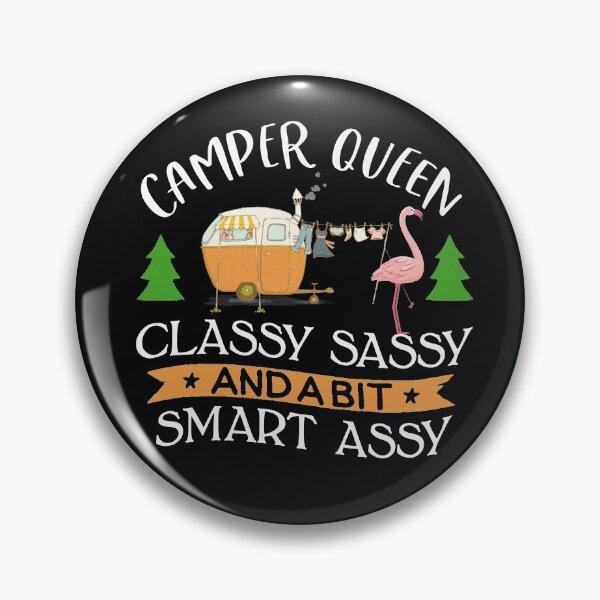 Item preview, Camper Queen classy sassy and a bit smart assy designed and sold by BelleundBeau.