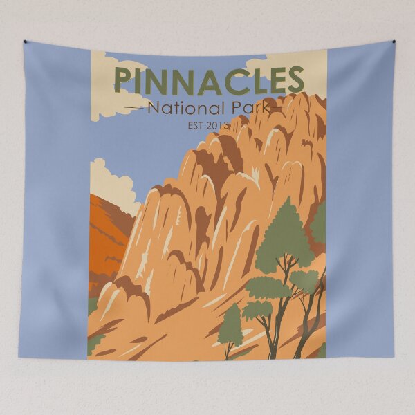 Item preview, Pinnacles National Park California Vintage designed and sold by KrisSidDesigns.