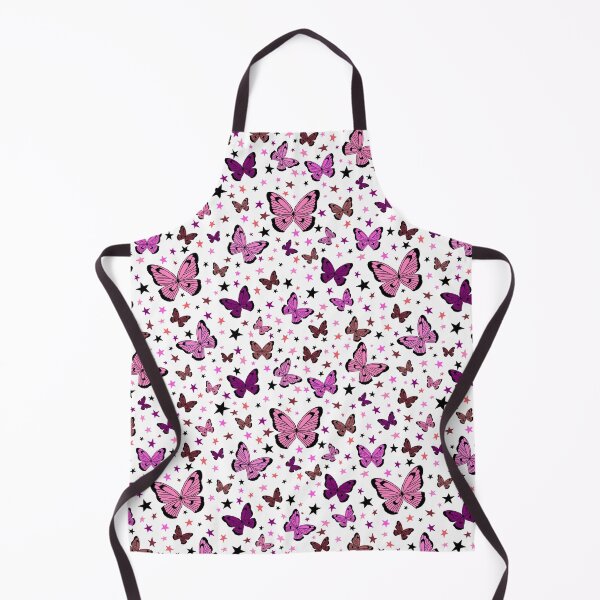 Item preview, Bounty of Pink Butterflies - White designed and sold by Erin Bresnahan.