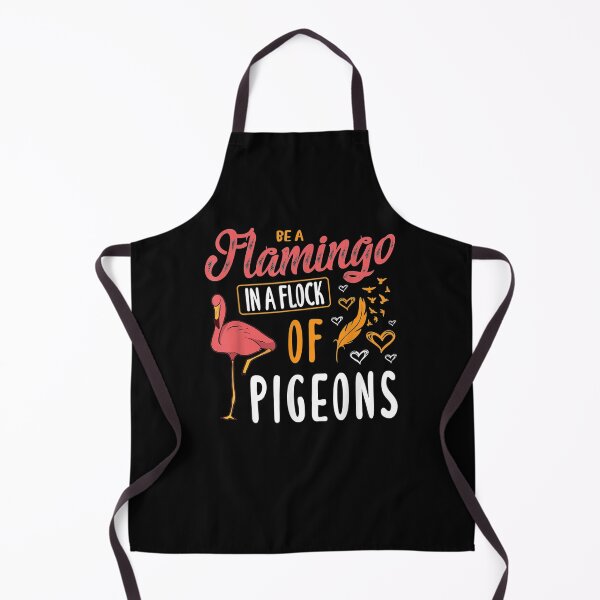 Item preview, Be A Flamingo In A Flock Of Pigeons Zero Pink Bird Native designed and sold by zpruby.