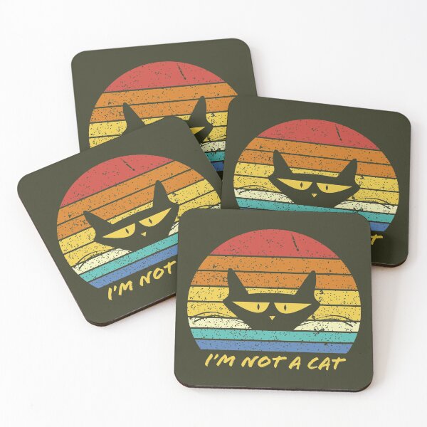 Item preview, I'm Not a Cat - Funny designed and sold by S Cube Design.