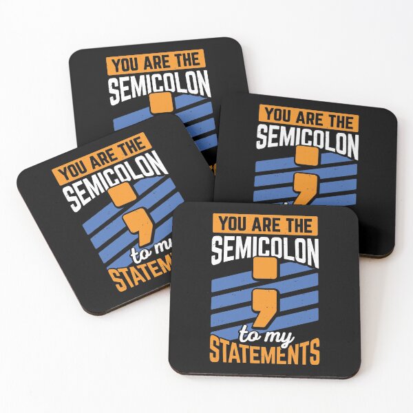 Item preview, You Are The Semicolon To My Statements designed and sold by Marcid95.