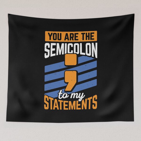 Item preview, You Are The Semicolon To My Statements designed and sold by Marcid95.