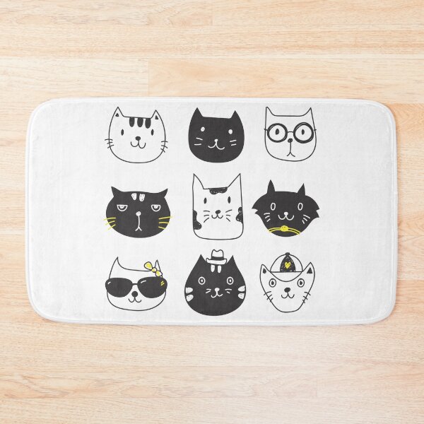 Item preview, Cats black and white designed and sold by Missbookshop.