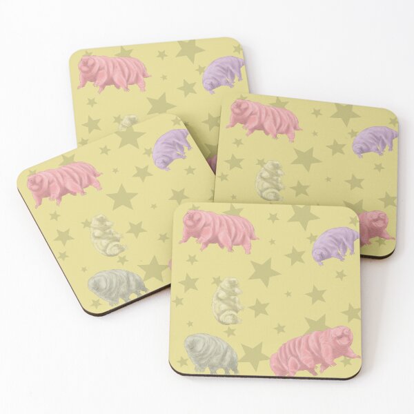 Item preview, Tardigrade Pattern StarsYellow designed and sold by Ashley Gagnon.
