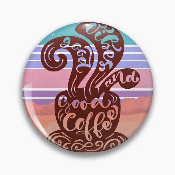 Item preview, GOOD VIBES AND GOOD COFFEE! designed and sold by kawaiiichoice.