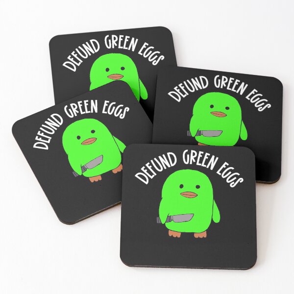 Item preview, Defund Green Eggs! Cute Green Duck Wants To Defund Green Eggs designed and sold by LifesTees.