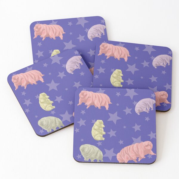 Item preview, Tardigrade Pattern Stars Blue designed and sold by Ashley Gagnon.