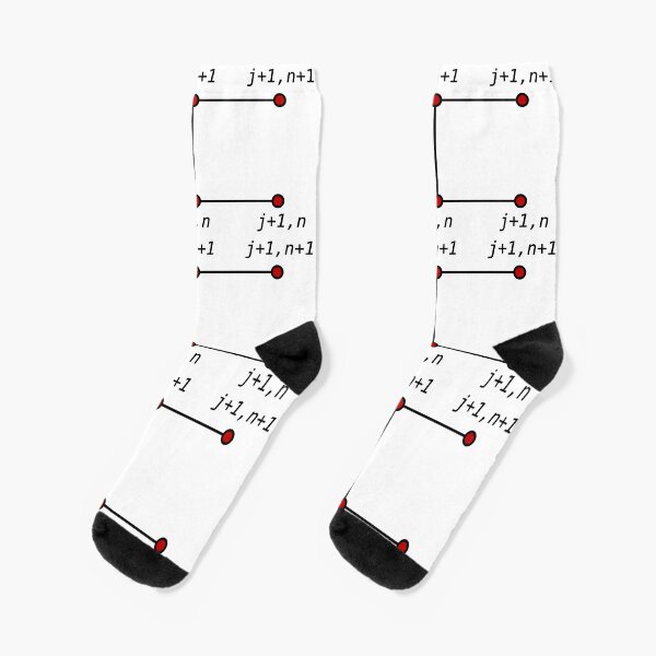 #Stencil is a #geometric #arrangement of a nodal #group that relate to the point of interest by using a numerical approximation routine Socks