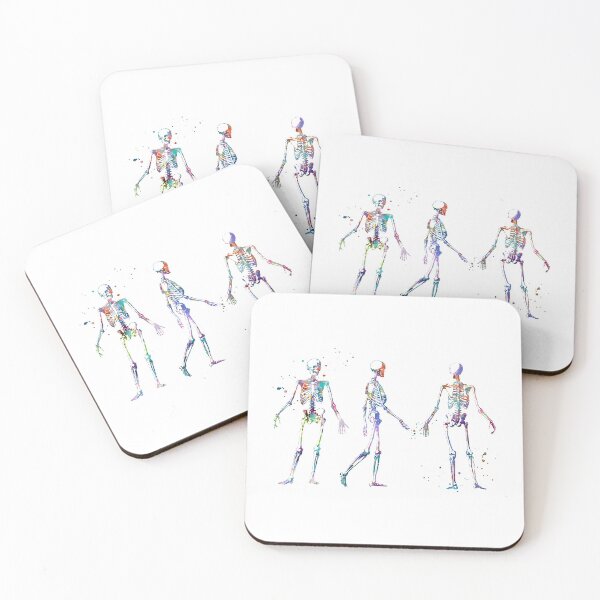 Item preview, Skeleton Anatomy Pose Front Side and Back View designed and sold by EvasDreams.