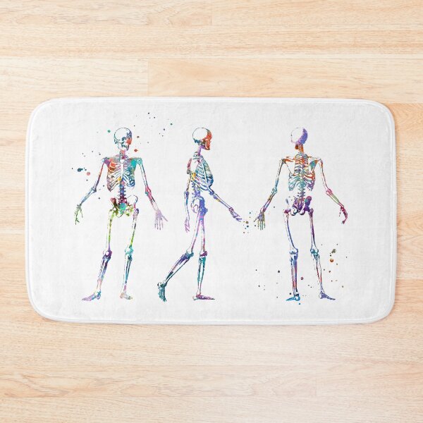 Item preview, Skeleton Anatomy Pose Front Side and Back View designed and sold by EvasDreams.