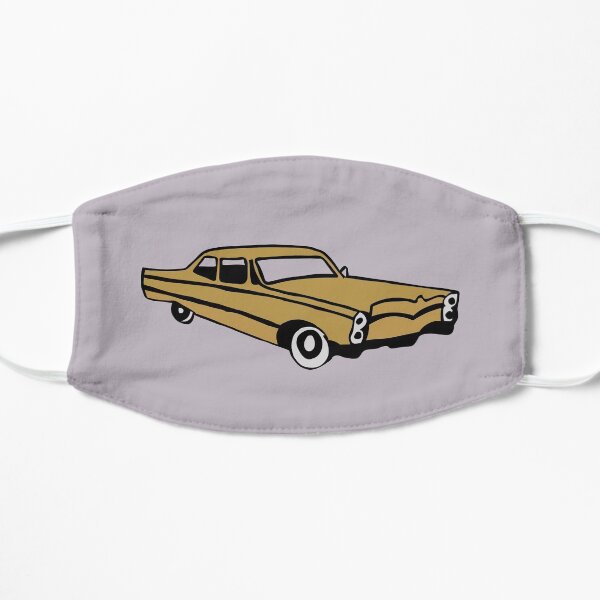 bleachers car design Flat Mask