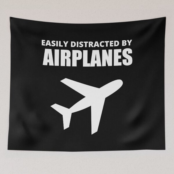 Item preview, Easily Distracted By Air Planes, Simple designed and sold by Avishy.