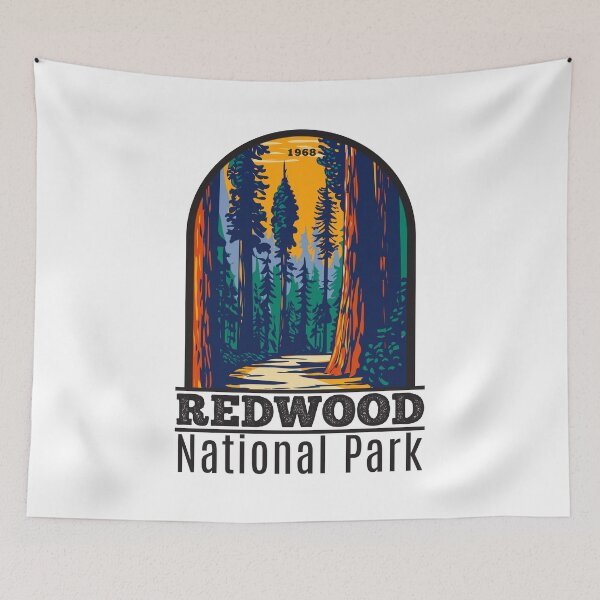 Item preview, Redwood National Park California designed and sold by KrisSidDesigns.