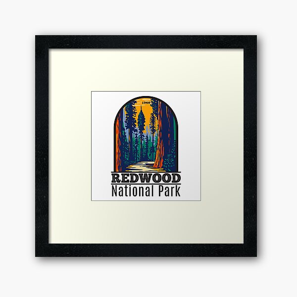Item preview, Redwood National Park California designed and sold by KrisSidDesigns.