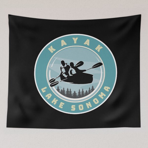 Item preview, Kayak Lake Sonoma designed and sold by artdesignforyou.