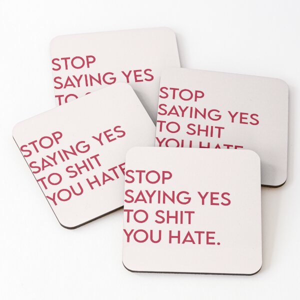 Item preview, Stop saying yes designed and sold by vbsartwork.