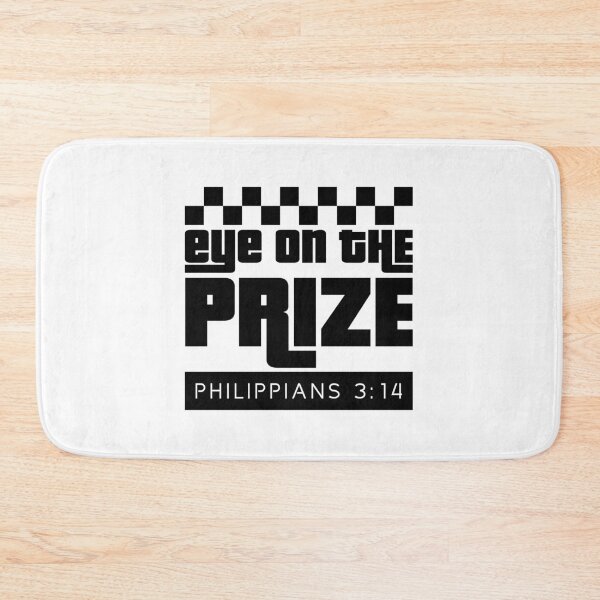 Item preview, EYE ON THE PRIZE | PHILIPPIANS 3:14 | BLACK  designed and sold by saltyteesandco.