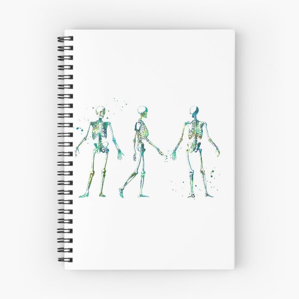 Item preview, Skeleton Anatomy Pose Front Side and Back View designed and sold by EvasDreams.